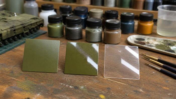 How to Choose Model Kit Paint Finishes: Flat, Gloss and Clear Coats