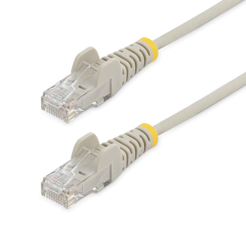 StarTech.com N6PAT50CMGRS - Cable - Grey Slim CAT6 Patch Cord 0.5m
