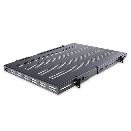 STARTECH.COM 1U 4-POST ADJUSTABLE VENTED SERVER RACK MOUNT SHELF LTW