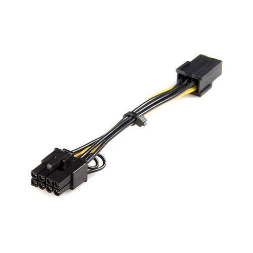 StarTech.com PCIEX68ADAP - PCIe 6 pin to 8 pin Power Adapter Cable.