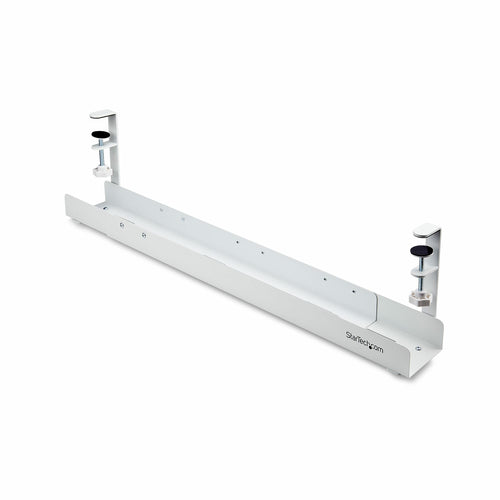 CALW-DESK-CABLE-TRAY - STARTECH.COM UNDER DESK CABLE MANAGEMENT TRAY, CLAMP-ON INSTALLATION, 2 YR