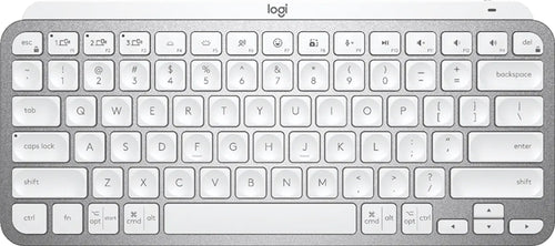 Logitech MX Keys Mini Wireless Illuminated Keyboard - Grey