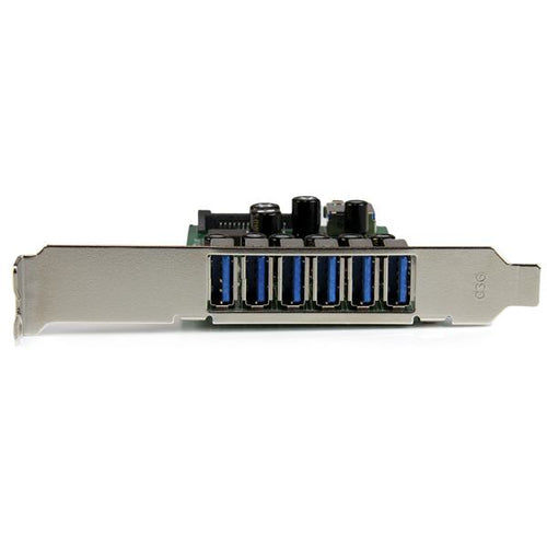 PEXUSB3S7 - STARTECH.COM 7 PORT PCI EXPRESS USB 3.0 CARD - STANDARD & LOW-PROFILE 2 YR