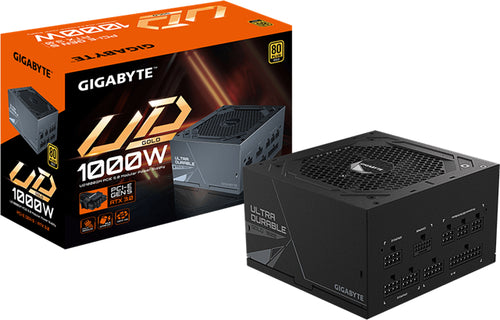 GP-UD1000GM PG5 V2 - Gigabyte GP-UD1000GM 1000W ATX Gold Full Modular PSU 10yr wty