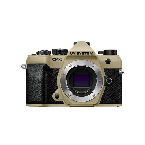 OLC1169 - OM SYSTEM OM-5 Mark II Body Only Sand Beige