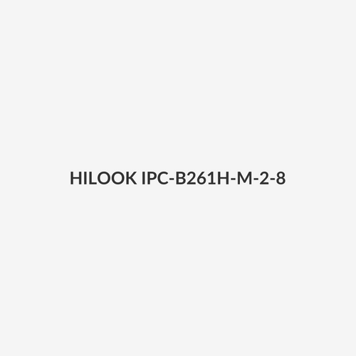 HILOOK IPC-B261H-M-2-8 - 6MP Pro-Series H265 6MP PoE IR (40m) 120dB True-WDR. IP67 Weatherproof Bullet Camera