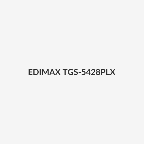 EDIMAX TGS-5428PLX - 28 Port 2.5GbE PoE++ L2 w/ 4x 10GbE SFP+ Ports Surveillance VLAN Switch