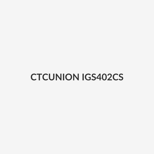 CTCUNION IGS402CS - 4 Port Gigabit Unmanaged Compact Switch. -10C +60C. 4x 10/100/1000Base-T plus 2x