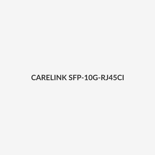 CARELINK SFP-10G-RJ45CI - 10 Base T SPF+ RJ-45 Transceiver Module. Hot Plug 10G Link up to 30m w/ Cat 6a/7