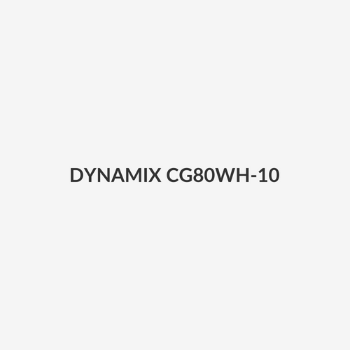 DYNAMIX CG80WH-10 - 80mm Round Desk Grommet White Pack of 10