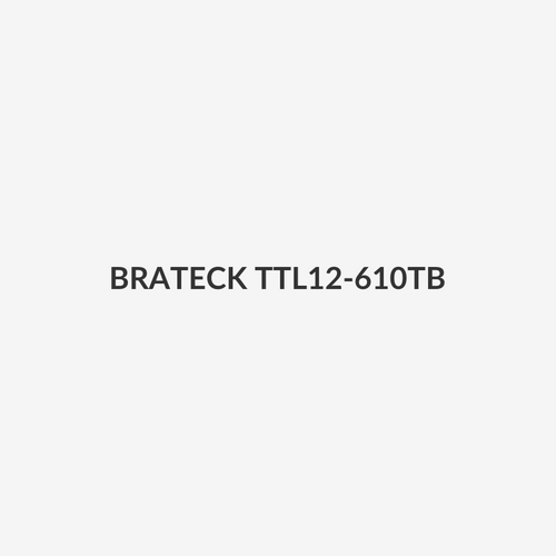 BRATECK TTL12-610TB - 70''-120'' Large Screen Ultra-strong Mobile TV Cart Max Load 140Kgs