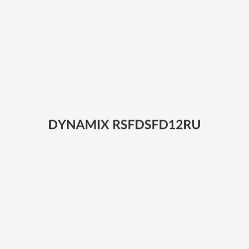 DYNAMIX RSFDSFD12RU - 12RU Glass Front Door for RSFDS/RWM/RDME/RSFDL Series Cabinets