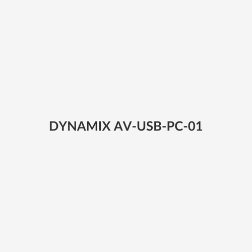 DYNAMIX AV-USB-PC-01 - USB-C 2.1A Keystone Charging Mechanism Input: 100-240V 50Hz Output: 5VDC 2.1A