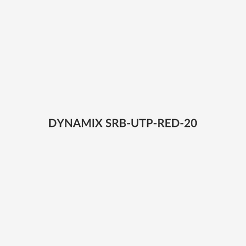 DYNAMIX SRB-UTP-RED-20 - RED RJ45 Strain Relief Boot (60mm Outside Diameter) 20pk bag.
