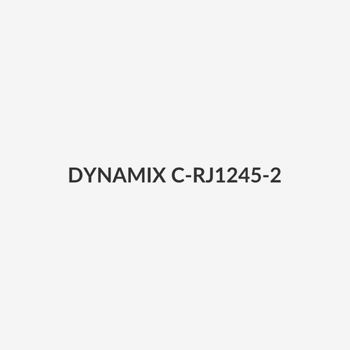 DYNAMIX C-RJ1245-2 - 2m RJ12 to RJ45 Cable - 4C All pins connected crossed Colour Grey