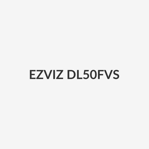 EZVIZ DL50FVS - Smart Face Recognition Door Lock with Built-in Viewer. 4" Colour Screen, 2-Way Audio