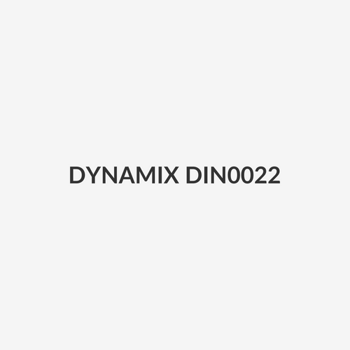 DYNAMIX DIN0022 - 2 Port Keystone to DIN Mount Metal Adapter Plate