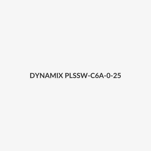 DYNAMIX PLSSW-C6A-0-25 - 0.25m Cat6A S/FTP White 10G LSZH Patch Lead 34AWG 802.3af Shielded Plug.