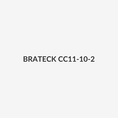 BRATECK CC11-10-2 - Extendable Clamp-On Under Desk Cable Management Tray Clamp Mounting