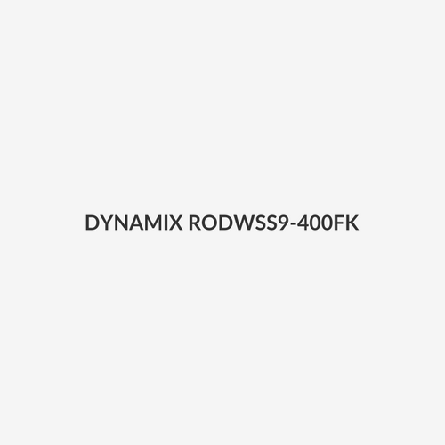 DYNAMIX RODWSS9-400FK - 9RU Stainless Vented Outdoor Wall Mount Cabinet (611x425x x515mm). SUS316 Stainless