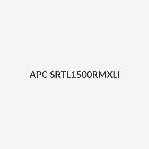APC SRTL1500RMXLI - Smart-UPS 1500VA (1350W) 3U Lithium Ion Rack Mount 230V 8x IEC C13 Outlets
