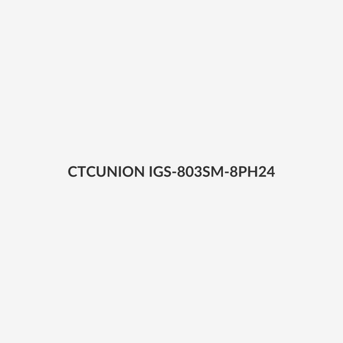 CTCUNION IGS-803SM-8PH24 - 8 Port Gigabit Managed PoE Switch. -10C 60C. 8x 10/100/1000Base-T(X)