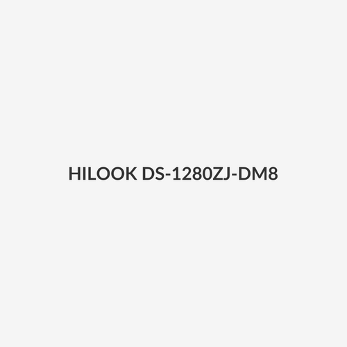 HILOOK DS-1280ZJ-DM8 - Junction Box Designed for Dome Camera. Aluminum Alloy. White Colour