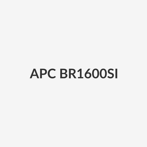 APC BR1600SI - Back-UPS PRO Line-Interactive 1600VA (960W) w/ AVR 230V Input/Output. 8x IEC C14 Out
