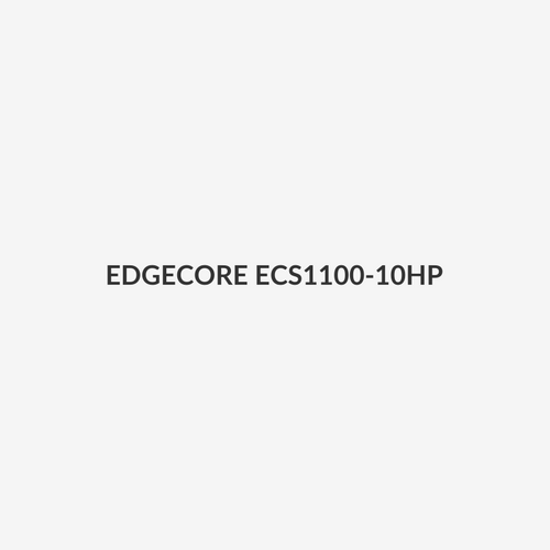 EDGECORE ECS1100-10HP - 10 Port Lite L2 Smart Gigabit Web Managed PoE Switch w/ 8 PoE Ports (90W) & 2 SFP
