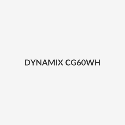 DYNAMIX CG60WH - 60mm Round Desk Grommet White