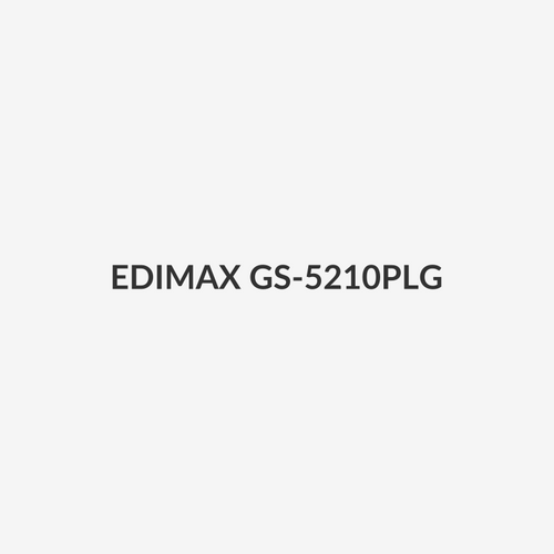 EDIMAX GS-5210PLG - 10 Port Gigabit PoE+ Web Smart Switch 1 SFP Ports