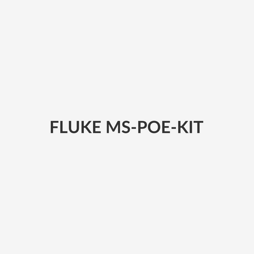 FLUKE MS-POE-KIT - MicroScanner PoE Kit Professional Cable Verifier. Remote Identifiers #2-7