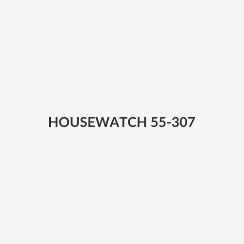 HOUSEWATCH 55-307 - Infrared Motion Sensor Recessed 76mm Cut Out. 360 Degree Detect Angle. Up to 16m
