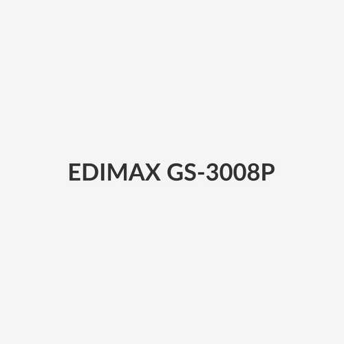 EDIMAX GS-3008P - 8 Port Gigabit Web Managed Switch w/ 4 PoE+ Ports.