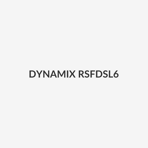 DYNAMIX RSFDSL6 - LITE 6RU Swing Wall Mount Cabinet 600x550x368mm Right Hand Mounted LITE Version