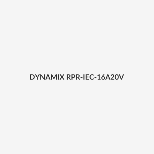 DYNAMIX RPR-IEC-16A20V - 20 Outlet Vertical Power Rail (16x 10A IEC C13 & 4x 16A IEC C19). w/ 6KA C-Curve Circuit