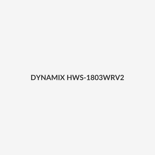 DYNAMIX HWS-1803WRV2 - 18'' Recessed Plastic Network Enclosure WiFi Ready Slim Vented Lid Dual GPO