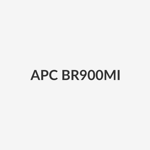 APC BR900MI - Back-UPS PRO Line-Interactive 900VA (540W) w/ AVR 230V 6x IEC C14 Outlets.