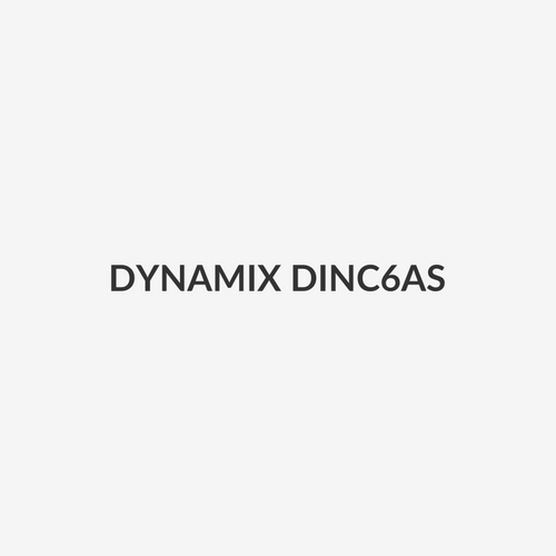 DYNAMIX DINC6AS - Cat6A RJ45 DIN Rail Mounted 1DU Shielded Coupler