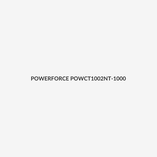 POWERFORCE POWCT1002NT-1000 - 2.5 x 102mm Natural Cable Ties Pack of 1000 8kgs Tensile Strength