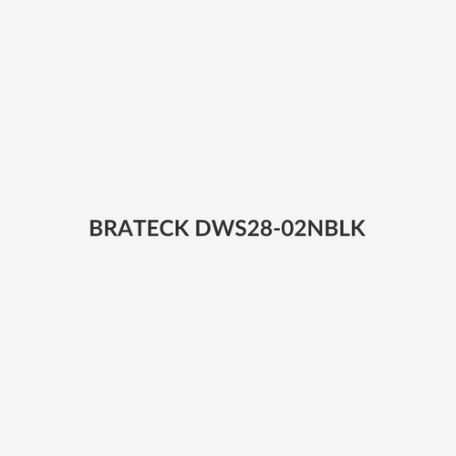 BRATECK DWS28-02NBLK - Gas-Spring Scissor Lift Desktop Sit-Stand Workstation Height Adjustable 110-505mm