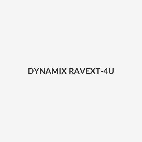 DYNAMIX RAVEXT-4U - Vertical Rail Extension Bracket for a 4U Rackmount 100mm Long Max Load 50Kgs