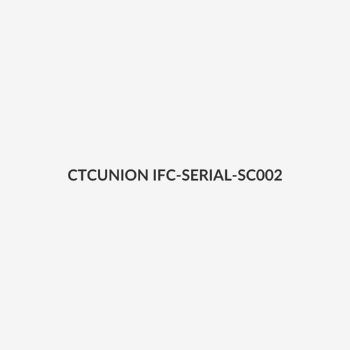 CTCUNION IFC-SERIAL-SC002 - Serial To Fibre Media Converter. 2km. RS485/422/232 to SC fibre 2km.