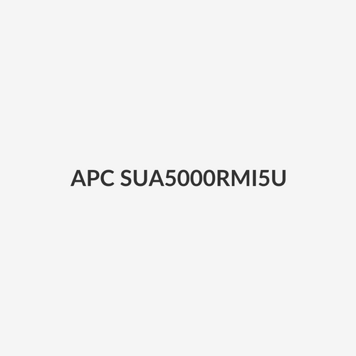 APC SUA5000RMI5U - Smart-UPS 5000VA (4000W) 5U Rackmount/Tower 230V 8x IEC C13 Outlets.