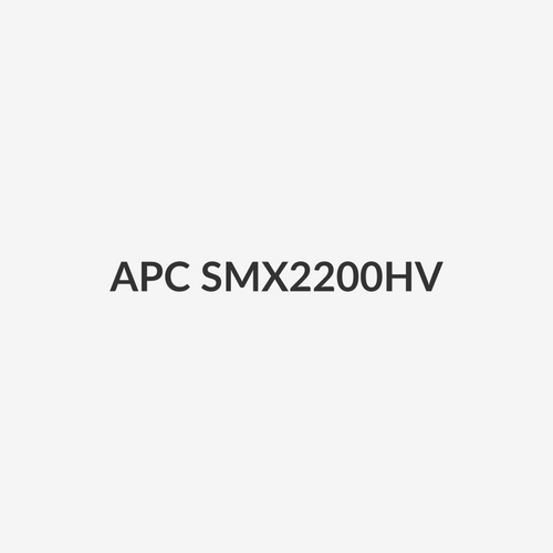 APC SMX2200HV - Smart-UPS 2200VA (1980W) 5U Rack/Tower 200V-240V 8x IEC C13 Outlets. Internal