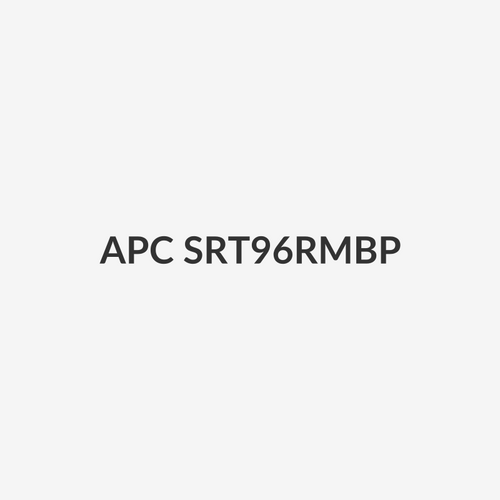 APC SRT96RMBP - Smart-UPS 96V 3kVA Rack Mount Battery Pack for SRT Series SRT3000XLI/RMXLI/RMXLI-NC