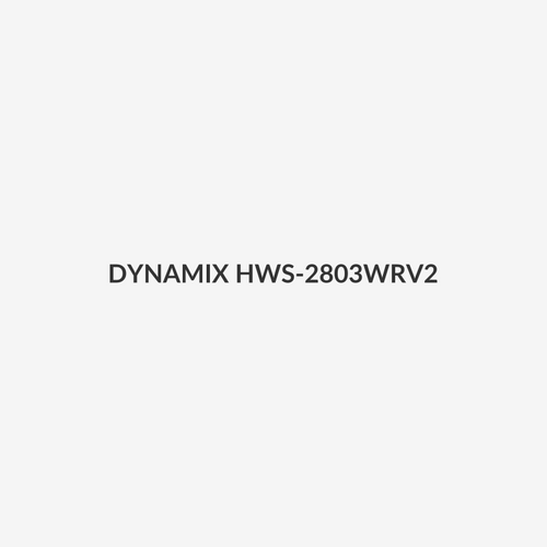 DYNAMIX HWS-2803WRV2 - 28'' Recessed Plastic Network Enclosure WiFi Ready Slim Vented Lid Dual GPO