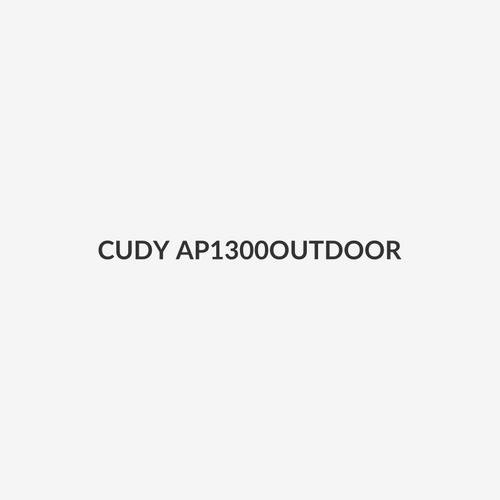 CUDY AP1300OUTDOOR - AC1200 Outdoor Dual Band PoE Gig IP65 Wi-Fi Access Point. 1x GbE RJ45 Port 48V PoE