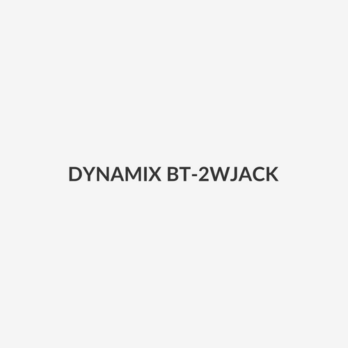 DYNAMIX BT-2WJACK - BT 2 WireJack Telepermited NO Mounting Block Supplied