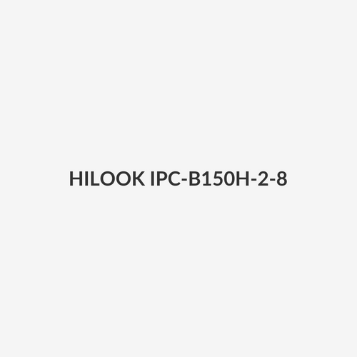 HILOOK IPC-B150H-2-8 - 5MP 2.8mm Fixed Bullet PoE Network Camera. H265 PoE IR up to 30m